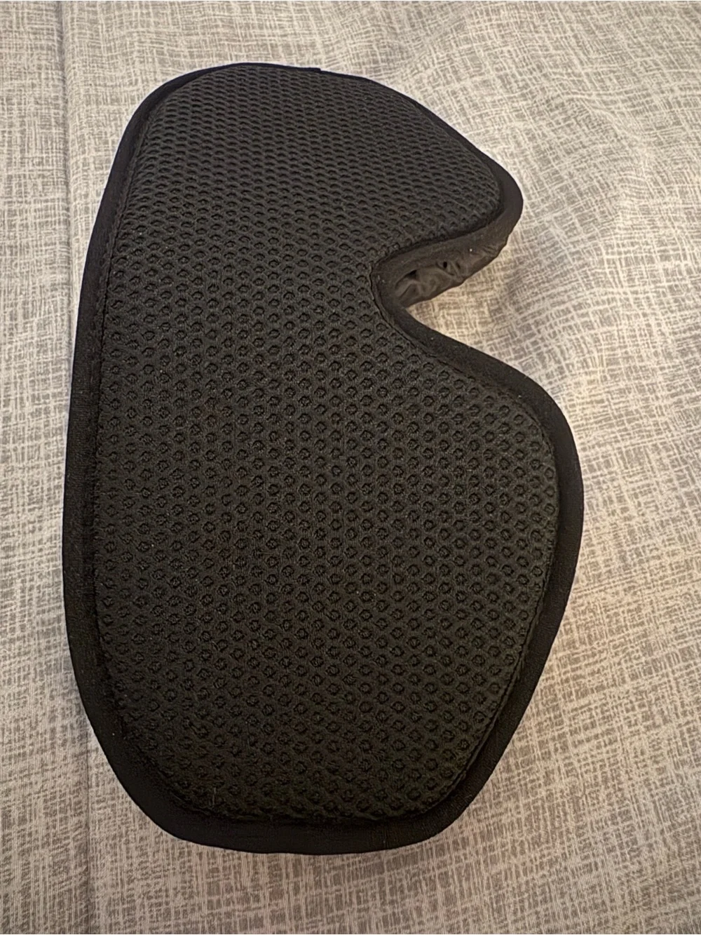 Black Breathable Mesh Sleep Mask - Unbranded Comfort Eye Mask